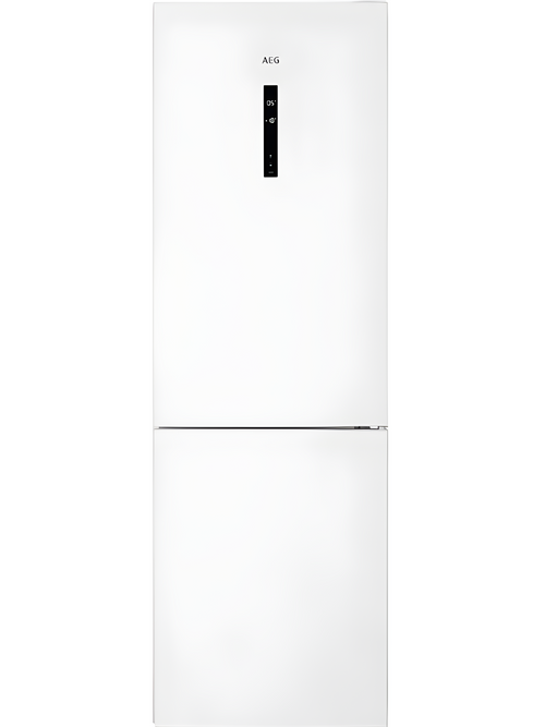 AEG RCB632E3MW - White Freestanding 60/40 Frost Free Fridge Freezer - E energy