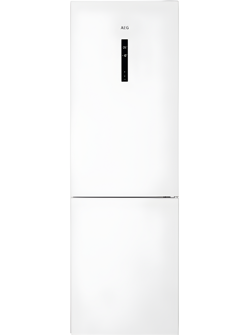 AEG RCB632E3MW - White Freestanding 60/40 Frost Free Fridge Freezer - E energy