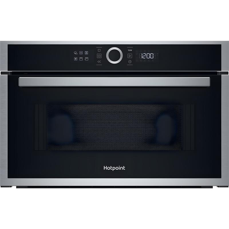Hotpoint HMD44MXUK - Stainless Steel Built-In Microwave with Grill - 31L - 1000W