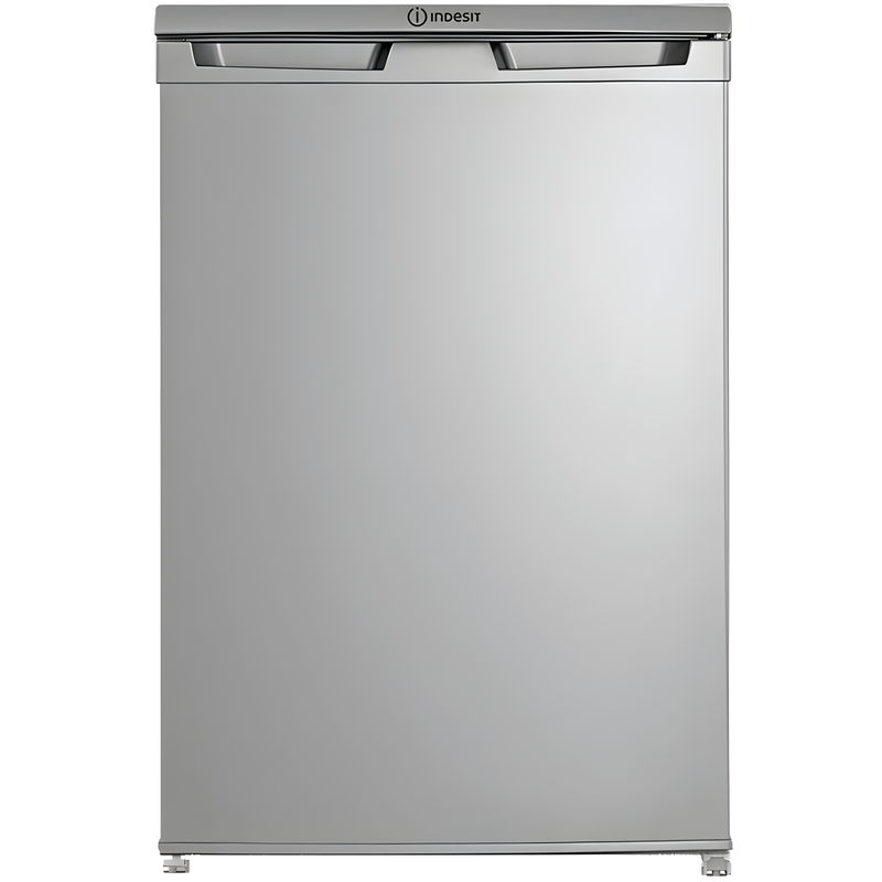 Indesit I55V1 112S UK - Silver Under Counter Fridge with Ice Box - 101L Capacity - E Energy Rating