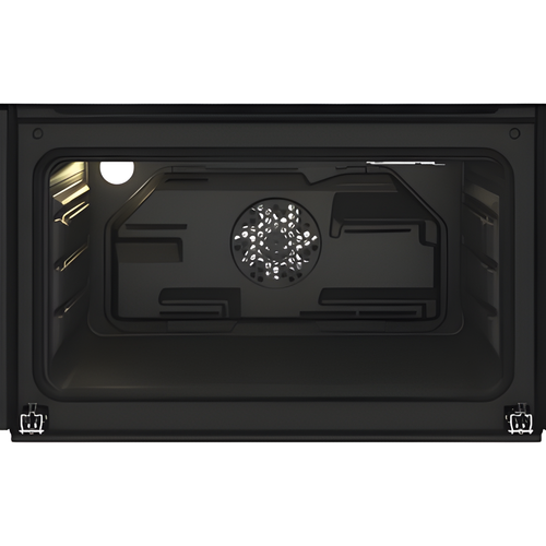 Indesit DUI 10D B - Black Built Under Double Oven - 48L + 36L - A++ Energy
