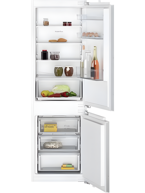 Neff KI7861FE0G - Integrated 60/40 Frost Free Fridge Freezer - E energy