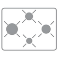 SmegSR60GHS - Stainless Steel Gas Hob - 4 Cooking Zones