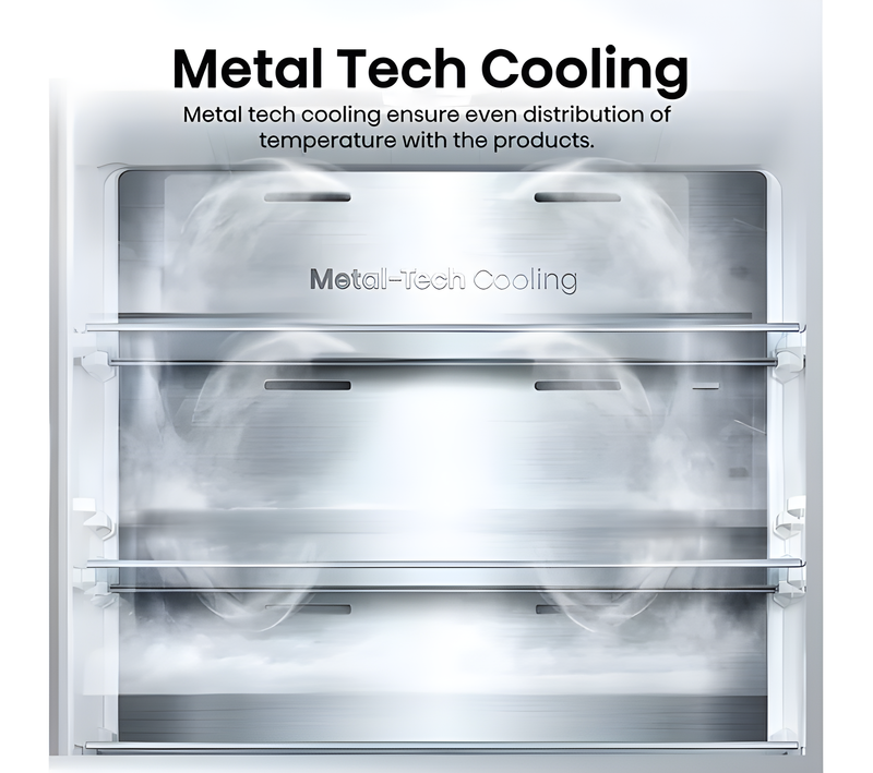 Hisense RQ5P470SAID - Stainless Steel American Fridge Freezer - 483L - D Energy Rating