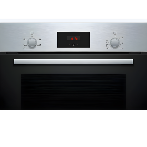 Bosch HHF113BR0B - Stainless steel Built in Electric Single Oven - A energy