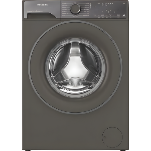 Hotpoint HB103WGCAREUK - Grey 10KG Washing Machine - 1400 RPM - A energy