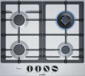 Bosch PCH6A5B90 - Stainless steel 4 Zone Gas Hob