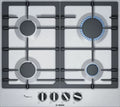 Bosch PCP6A5B90 - Stainless steel 4 Zone Gas Hob