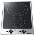 Smeg PGF32I-1 - Stainless steel 2 Zone Electric Hob