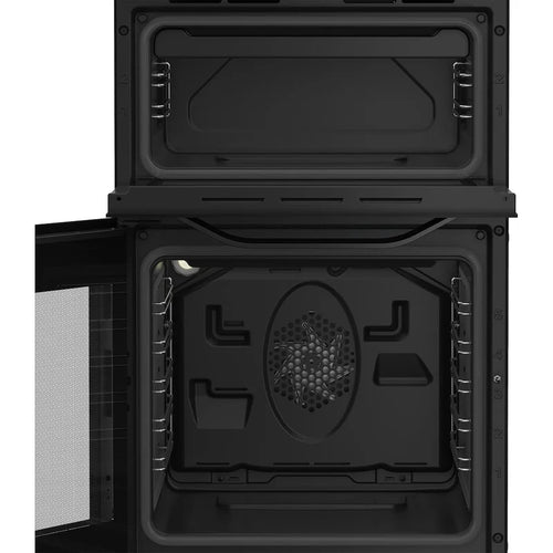 Hotpoint HDE5VDCB - Black 50cm Electric Cooker - Ceramic Hob - A Energy