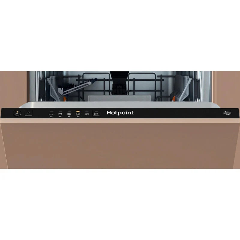 Hotpoint HP6IC11BS7LA0UK - Silver 45cm Integrated Slimline Dishwasher - C Energy
