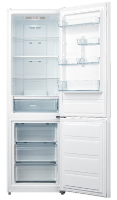 Midea MDRB424FGDW - White Freestanding 70/30 Frost Free Fridge Freezer - D energy