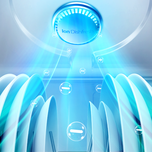 Midea MDWEF1034C(W)-WG-UK - White Freestanding Dishwasher - E energy