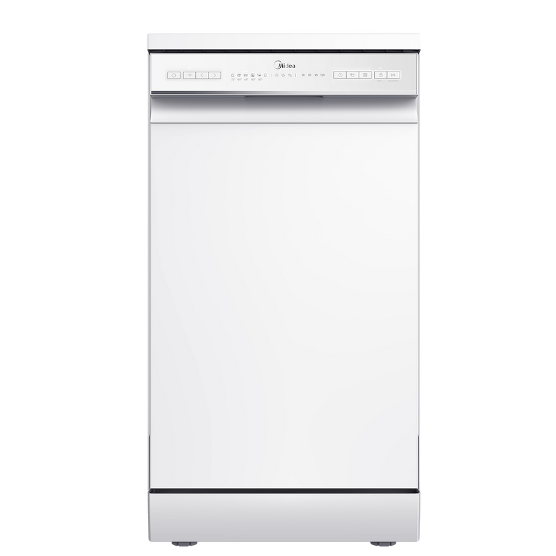 Midea MDWEF1034C(W)-WG-UK - White Freestanding Dishwasher - Display