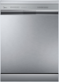 Midea MDWPF1233C(S)-WG-UK - Silver Freestanding Dishwasher - E energy