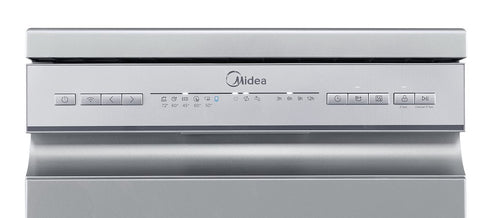 Midea MDWEF1034C(S)-WG-UK - Silver Dishwasher - E energy