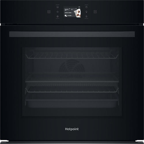 Hotpoint HOI98PT2SBUK - Black Built-In Single Oven - 73L - A+ Energy