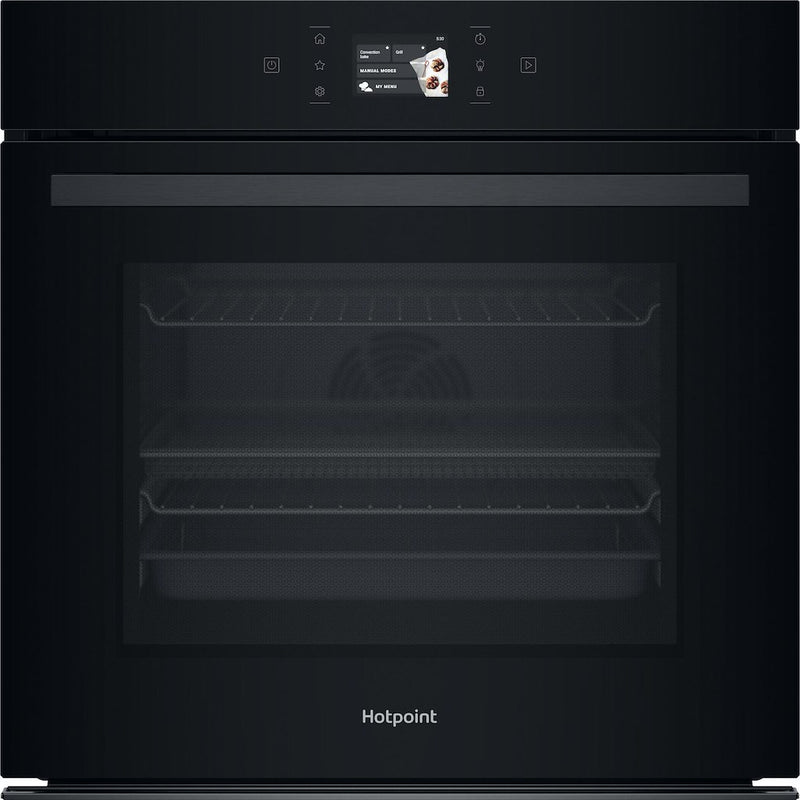 Hotpoint HOI98PT2SBUK - Black Built-In Single Oven - 73L - A+ Energy