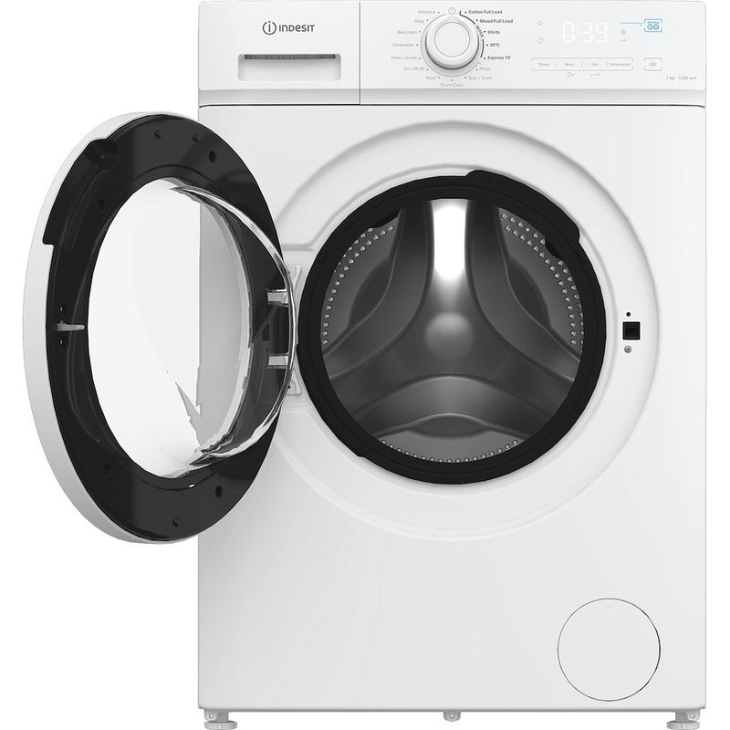 Lave-linge Indesit MTWC 71296 W - Charge Avant 7kg 1200 Tr/min Blanc - Neuf