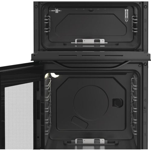 Hotpoint HDG5GCB - Black 50cm Gas Double Cooker - 59L - A+ Energy
