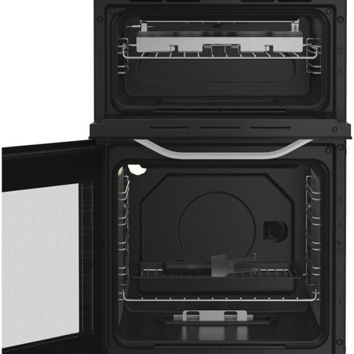 Hotpoint HTG5GCW - White Gas Double Cooker - 59L - A+ Energy