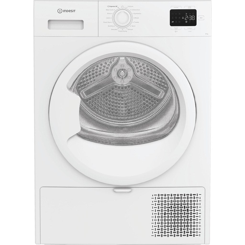 Indesit CYSD83DWWUK - White 8KG Heat Pump Tumble Dryer - A++