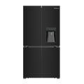 Tesla T560FDB - Black American Fridge Freezer - 560L - E Energy Rating