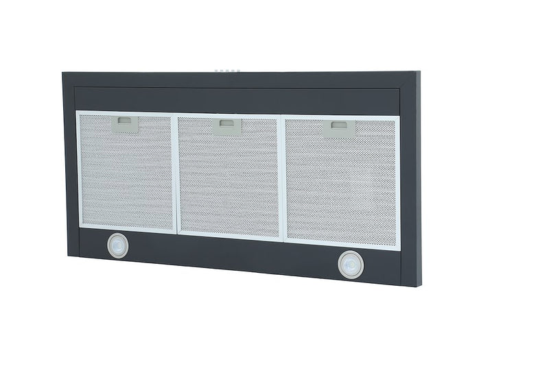Montpellier MH1000BK - Black 100cm Chimney Hood - 285m³/h - A Energy