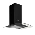 Caple CGC611BK black glass chimney hood body; plasma version PLASCGC611BK