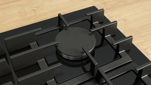Bosch PPP6A6I40 - Black Gas Hob - 60cm - 4 Cooking Zones
