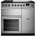 Rangemaster PRDL90EISTST/CM1 - Stainless Steel Induction Range Cooker - 5 Zones - A energy