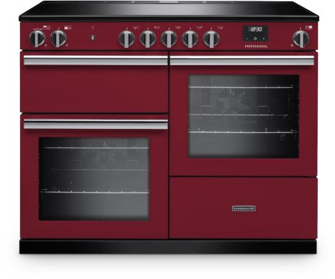 Rangemaster PRO110EIPBOR/CM1 - Bordeaux Range Cooker - 5 Cooking Zones - A energy