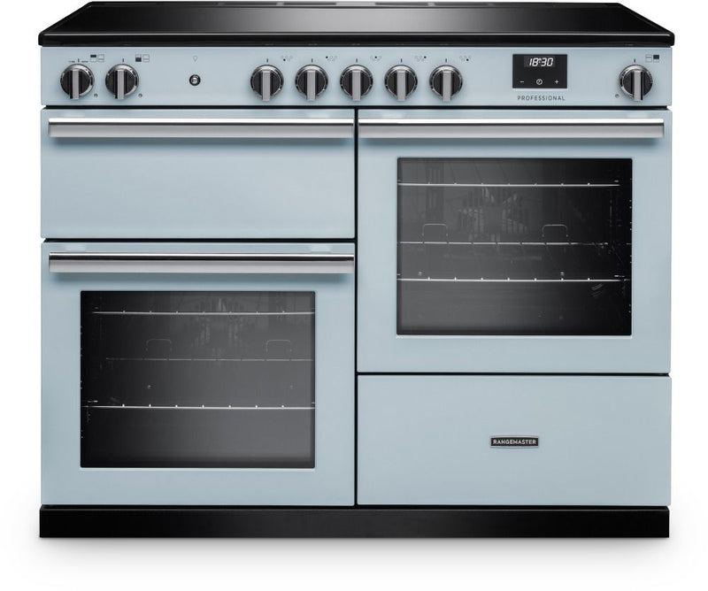 Rangemaster PRO110EIPMSB/CM1 - Blue Range Cooker - 5 Cooking Zones - A energy