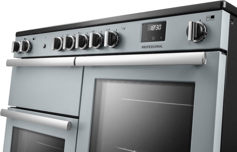 Rangemaster PRO110EIPMSB/CM1 - Blue Range Cooker - 5 Cooking Zones - A energy