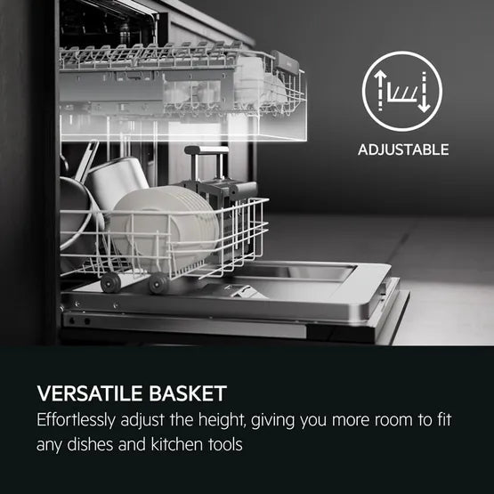 AEG GI5200C1SF - Fully Integrated 60cm Dishwasher - 13 Place Settings - C Rated