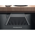 Hotpoint PV H 92 B K/FKIT - Black 4 Zone Venting Hob - A energy