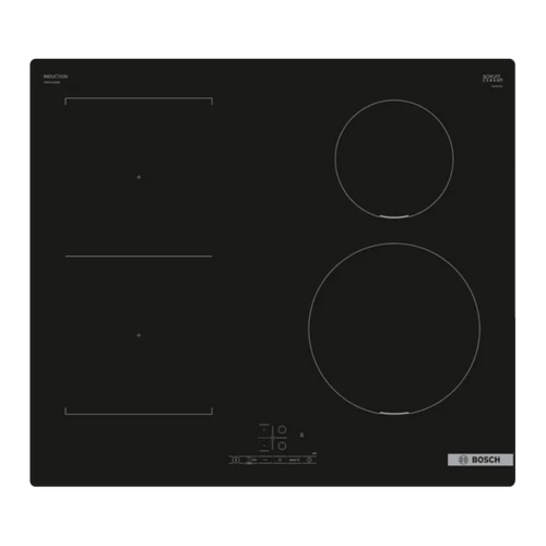 Bosch PWP611BB5B - Black 4 Zone Induction Hob