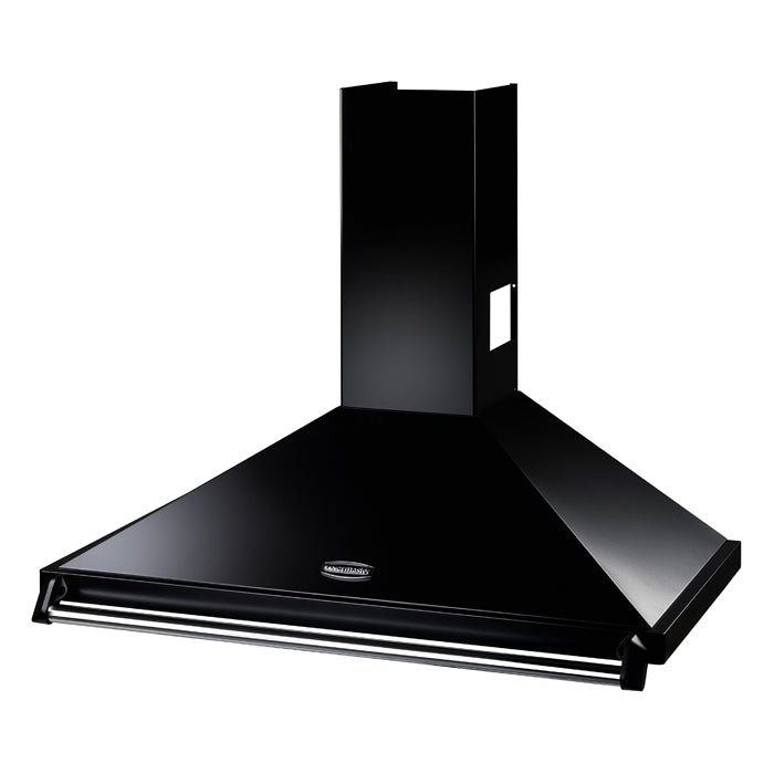 Rangemaster RCLAHDC100BL/C - Black 100cm Chimney Extractor - B Energy Rating