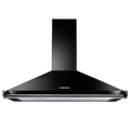 Rangemaster RCLAHDC100BL/C - Black 100cm Chimney Extractor - B Energy Rating