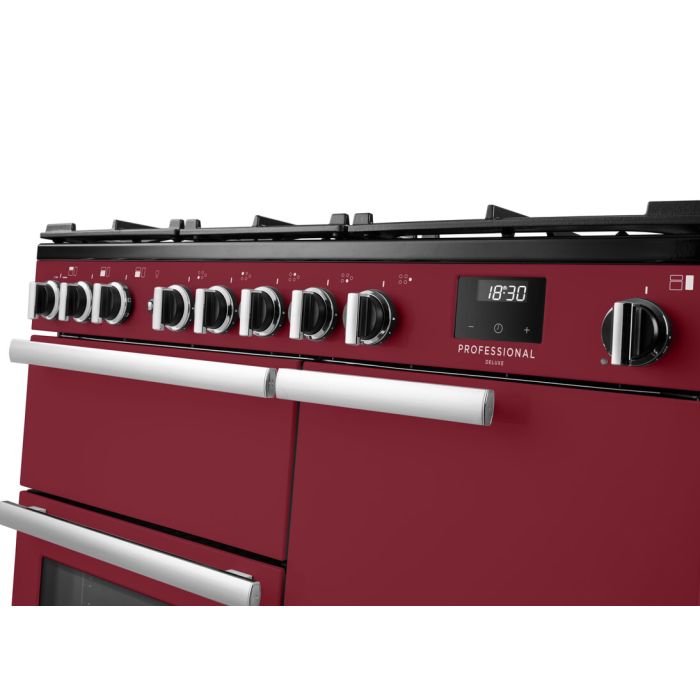 Rangemaster PRDL100DFPBOR/CM1 - Bordeaux Range Cooker - 5 Zones - A energy