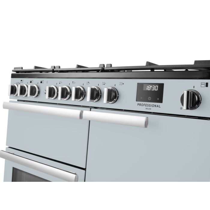 Rangemaster PRDL100DFPMSB/CM1 - Blue 100cm Range Cooker - Dual Fuel - A energy