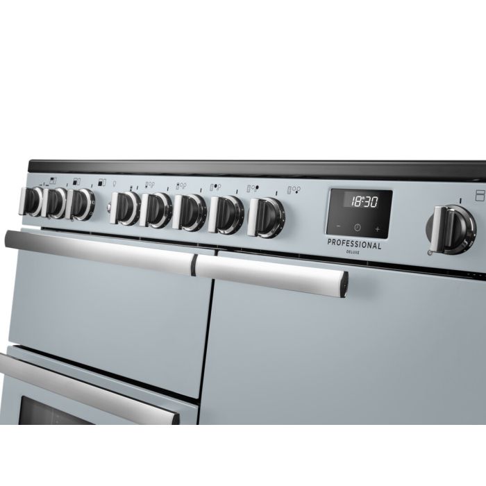 Rangemaster PRDL100EIPMSB/CM1 - Blue 100cm Induction Range Cooker - A energy
