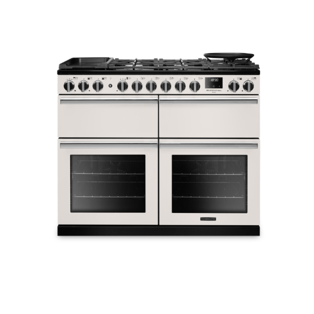 Rangemaster PRDLB110DFPIVY/CM1 - Ivory 110cm Dual Fuel Range Cooker - A/A Energy