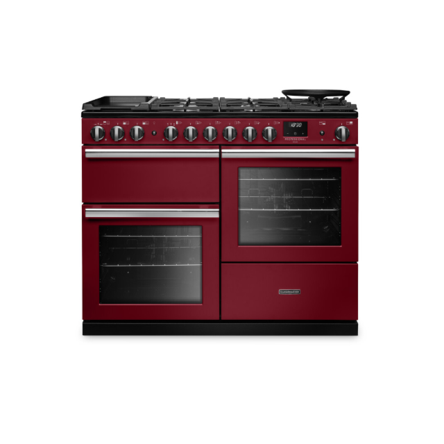 Rangemaster PRDLO110DFPBOR/CM1 - Bordeaux Range Cooker - 7 Burners - A energy
