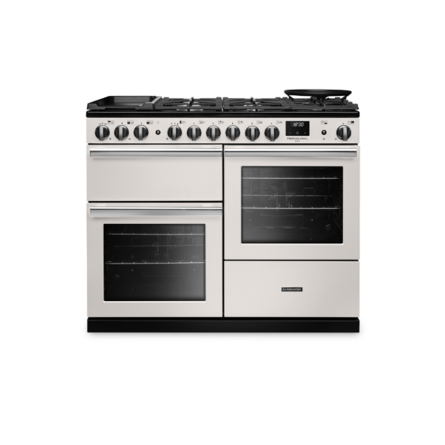 Rangemaster PRDLO110DFPIVY/CM1 - Cream 110cm Dual Fuel Range Cooker - 7 Burners - A energy