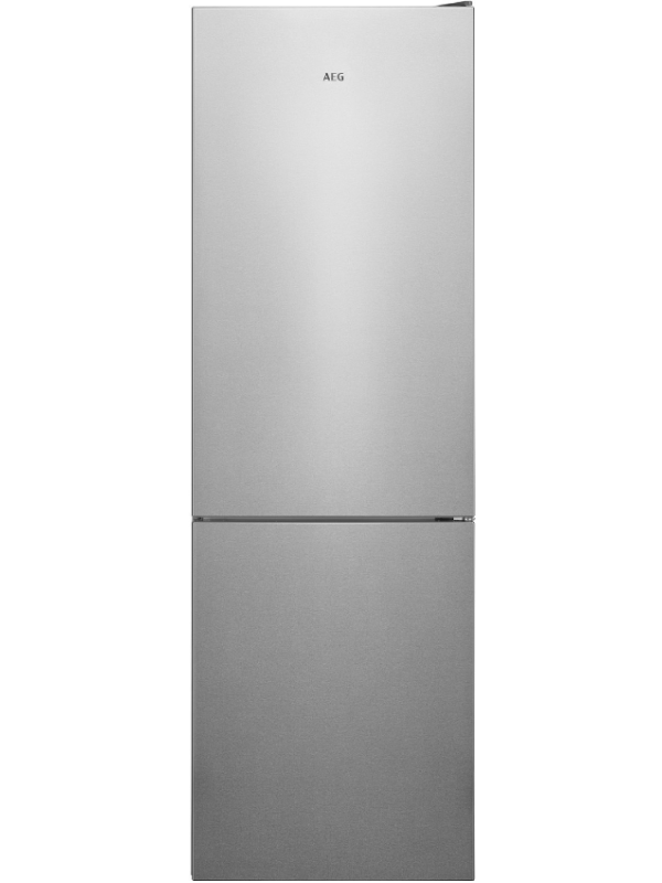 AEG RCB632E2MX - Stainless steel Freestanding Frost Free Fridge Freezer - E energy