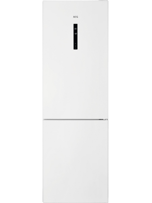 AEG RCB632E3MW - White Freestanding 60/40 Frost Free Fridge Freezer - E energy