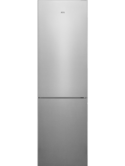 AEG RCB636E2MX - Stainless steel Freestanding Frost Free Fridge Freezer - E energy