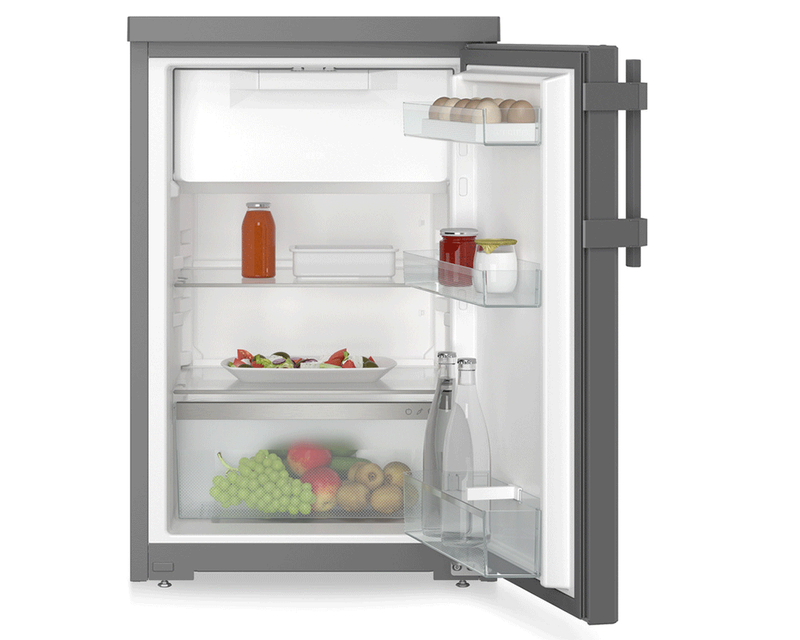 Liebherr RDGD1401 - Dark Iron Gray Under Counter Fridge with Icebox - 111L - D Energy
