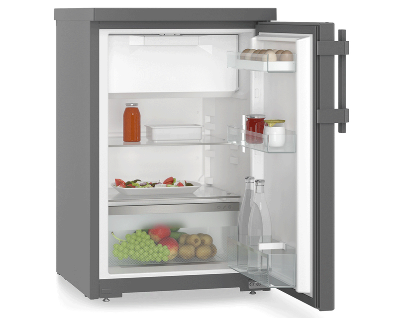 Liebherr RDGD1401 - Dark Iron Gray Under Counter Fridge with Icebox - 111L - D Energy